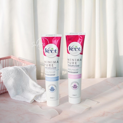 Kem Tẩy lông Veet Minima Pure 200ml