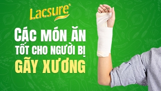 Các Món Ăn Tốt Cho Người Bị Gãy Xương