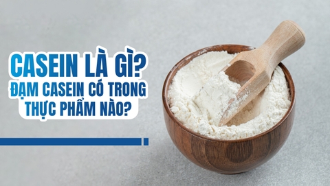 Casein là gì? Đạm casein có trong thực phẩm nào?