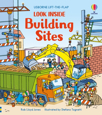 Usborne - Look Inside Building Sites (Khám phá thế giới xây dựng)