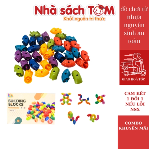 Bộ đồ chơi xếp hình,Latoys, đồ chơi lắp ráp an toàn cho bé từ 3 tuổi bằng nhựa nguyên sinh