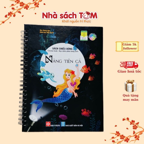 Sách chiếu bóng- Cinema book - Rạp chiếu phim trong sách - Nàng tiên cá