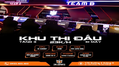 KHU THI ĐẤU - TẦNG 3