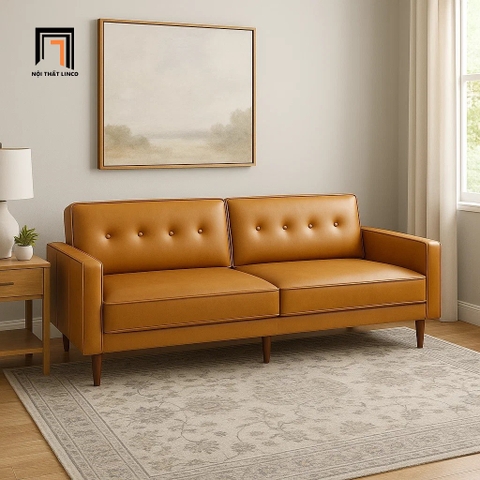 E3 Sofa giường đa năng bật nằm GB75 Calisa 2m da công nghiệp
