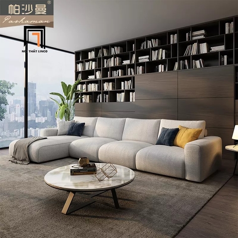 D3 Bộ ghế sofa góc cao cấp GT29 Hoove 3m x 1m6 cho gia đình