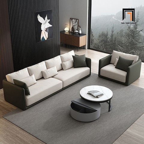 C2 Bộ ghế sofa phòng khách hiện đại KT71 Hobb cho chung cư