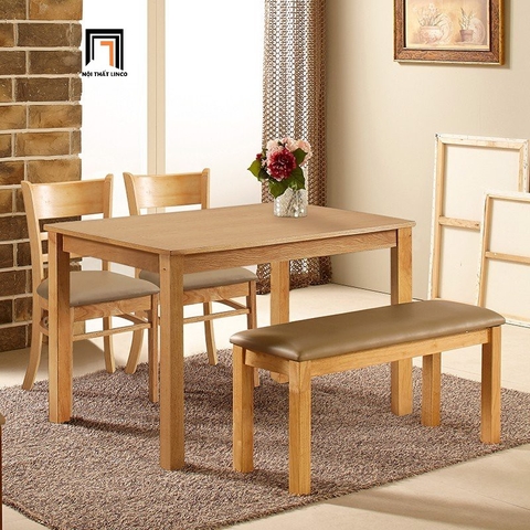 C3 Bộ bàn ăn gia đình 26-KH4-G2vs105 kèm ghế bench dài