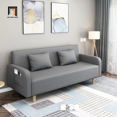 E4 Ghế sofa giường nằm giá rẻ GB65 Iva dài 1m9 cho phòng nhỏ