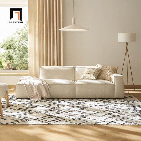 A4 Ghế sofa băng dài 2m1 BT244 Cary cho chung cư giá rẻ