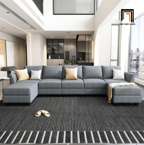 Q1 Bộ ghế sofa phòng khách gia đình UT29 Balin 3m3 giá rẻ