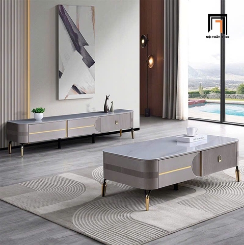 S3 Kệ tivi phòng khách gia đình 6-GF-TV60536-19TV dài 2m