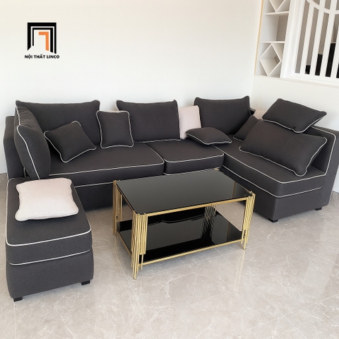 D1 Bộ ghế sofa góc gia đình GT43 Normandy 3m1 x 1m6 giá rẻ