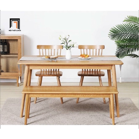 E2 Bộ bàn ghế ăn giá rẻ 30-KH4-G18vs105 cho phòng bếp nhỏ