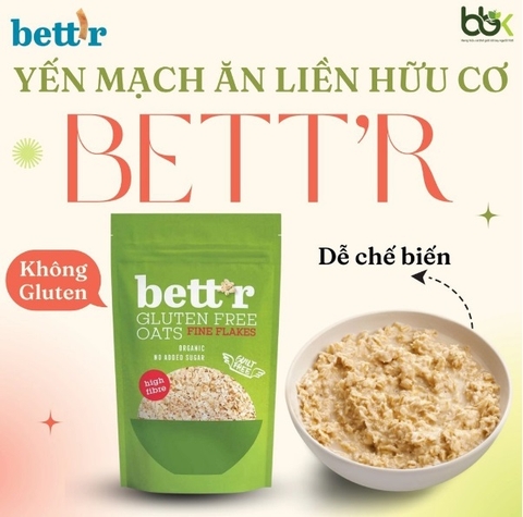Yến mạch hữu cơ - Bett'r