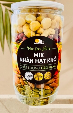 Mix nhân hạt khô 500 gr - SmileNut