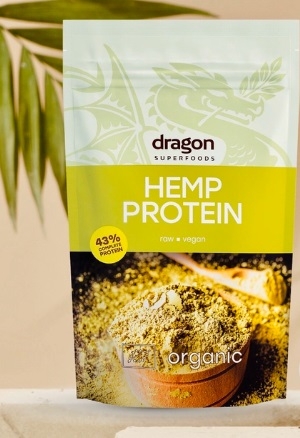 Bột gai dầu hữu cơ 48% Protein 200gr - Dragon Superfood