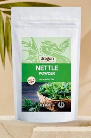 Bột lá tầm ma hữu cơ 150gr - Dragon Superfood