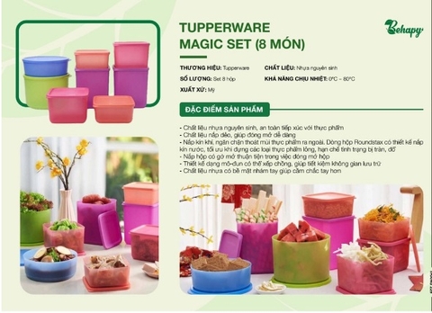 Tupperware Magic Set (8 món)
