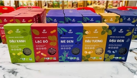 Đậu đen hữu cơ khô 500gr - HANUTI VIETNAM