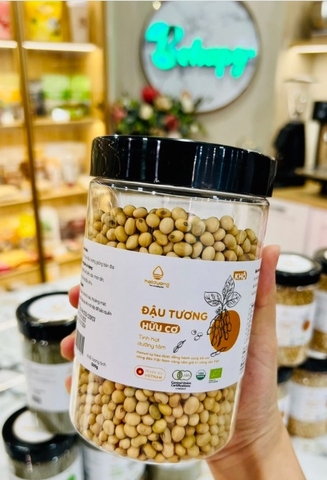 Đậu tương hữu cơ khô 450gr - HANUTI VIETNAM