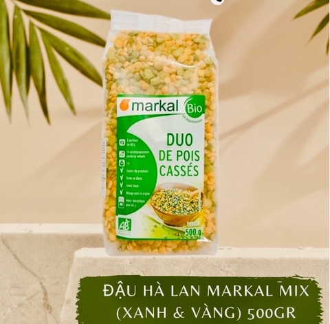 Đậu Hà Lan 500gr mix xanh vàng - Markal