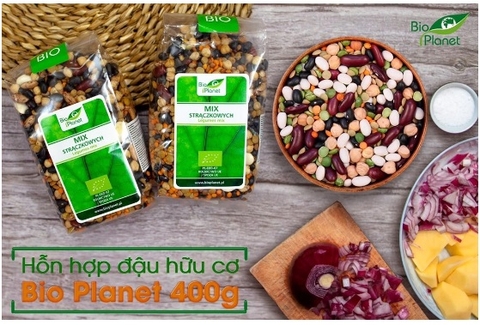 Hỗn hợp đậu hữu cơ 400gr - Bio Planet