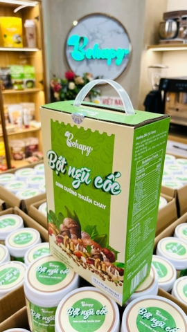 HẠT& NGŨ CỐC DINH DƯỠNG dinh dưỡng thuần chay - Hộp 900gr (50 gói 18gr)