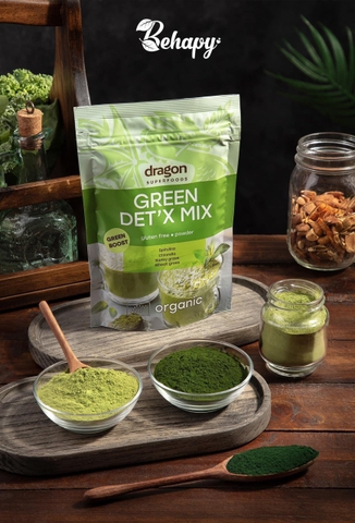 Bột Green Detox Mix 200gr - Dragon Superfood