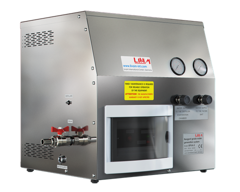 Hệ thống tạo nước cấp thuốc thử UPVA, model: UPVA-5 , Hãng: LIVAM/ĐỨC