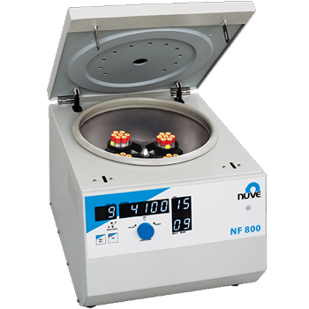 Máy ly tâm lạnh, model: NF800R, Hãng Nuve/Thổ Nhĩ Kỳ