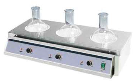 Bếp Đun Bình Cầu 3 Vị Trí (Bình 1000ml), Model: HM3-1000A, Hãng: Taisite