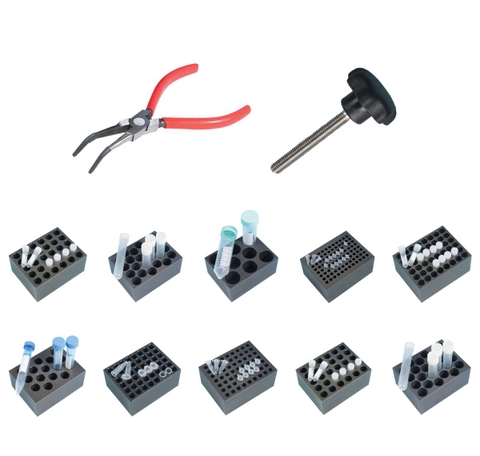 BLock PCR plate cho 0.2ml  0,5ml 1,5ml ...cho HB/HB-R Hãng: Daihan/hàn quốc