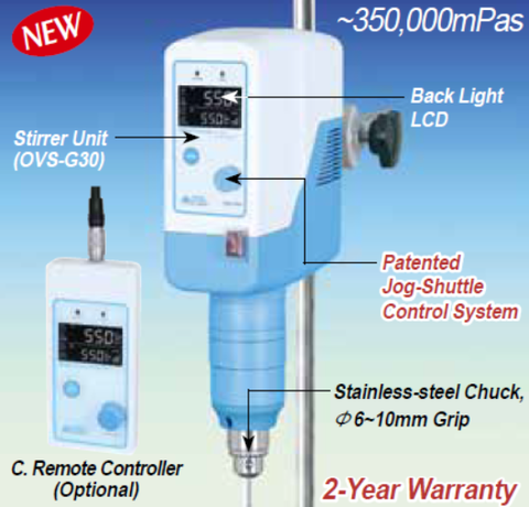 MÁY KHUẤY ĐŨA TỐC ĐỘ CAO 100 LIT OVS-G30, HÃNG: DAIHAN SCIENTIFIC/HÀN QUỐC