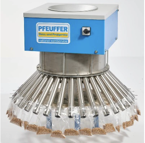 Máy chia hạt, ngũ cốc 32 vị trí, model: Model 32, Hãng: Pfeuffer / Đức