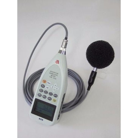 Máy đo độ ồn thiết kế chống ẩm Model: 6226NW  Hãng sản xuất: ACO - Nhật Bản