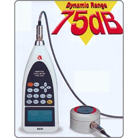 Máy đo độ rung Model: TYPE 3233  Hãng sản xuất: ACO – NHẬT BẢN
