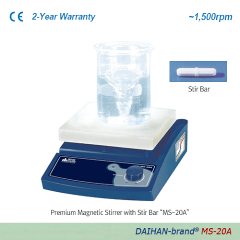 Máy khuấy từ (Analog), Model: MS-20A, Hãng: DAIHAN/Hàn Quốc