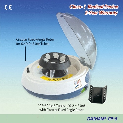 Máy li tâm mini, Model: CF-5, Hãng: DAIHAN/Hàn Quốc