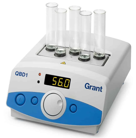 Máy ủ nhiệt khô, model: QBD1, hãng: Grant Instruments / Anh