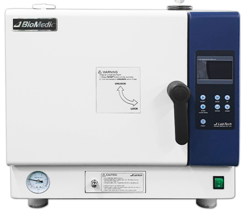 Nồi hấp tiệt trùng để bàn loại B sấy chân không 24 Lít Model: LAC-1021SVM-F Hãng: Daihan Labtech – Hàn Quốc