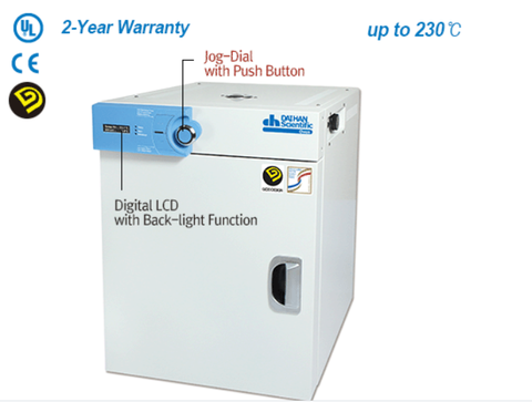 Tủ sấy đối lưu tự nhiên 105 lít, Model: ON-105, Hãng: DAIHAN/ Hàn Quốc