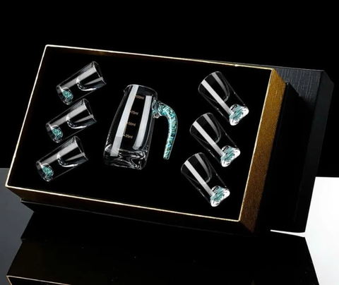 Bộ ly pha lê đựng rượu