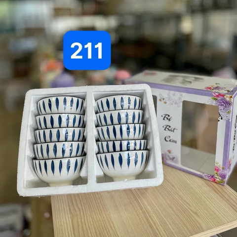 Bộ 10 Bát Cơm Hộp Xốp Đẹp (GIÂY 5B)