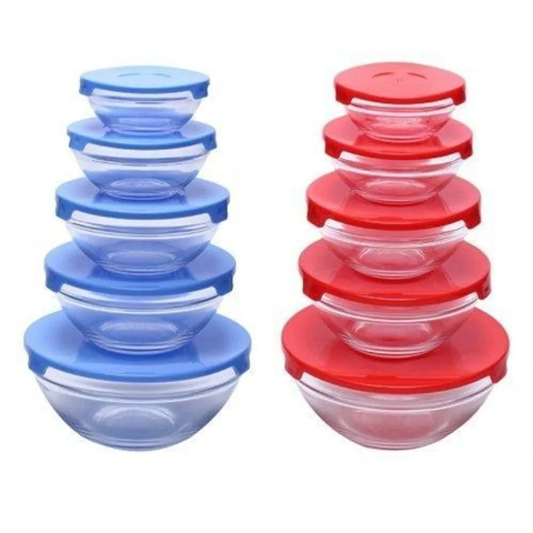 Bộ 5 Bát Thủy Tinh 5105, 808 (THÙNG 16)