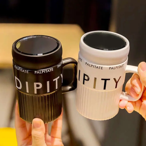 Ly Sứ ,Cốc Sứ Nắp Gương NIK (THÙNG 60C)