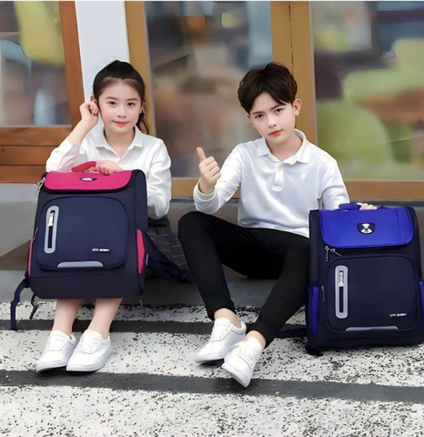 Balo Chống Gù,Có Phản Quang,Chống Thấm Cho Bé ( THÙNG 100C)