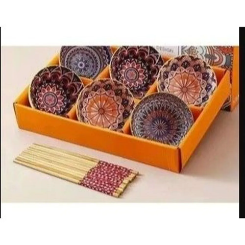 Bộ 6 bát cơm ,quà tặng sang trọng ,bộ 6 bát cao cấp