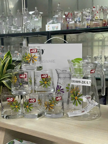 Bộ bình cốc thuỷ tinh