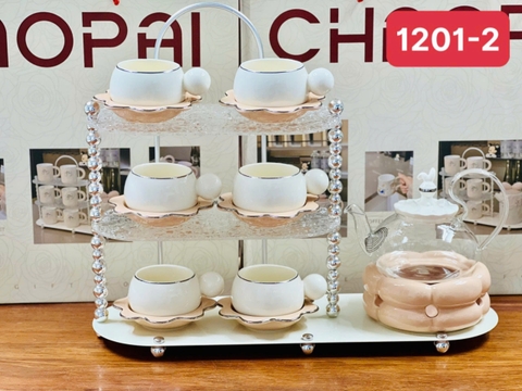 Bộ ấm chén kèm khay