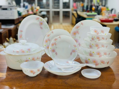 Bộ Bát sứ ngọc cao cấp